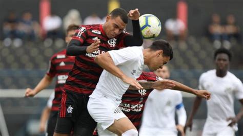 santos x flamengo sub 20